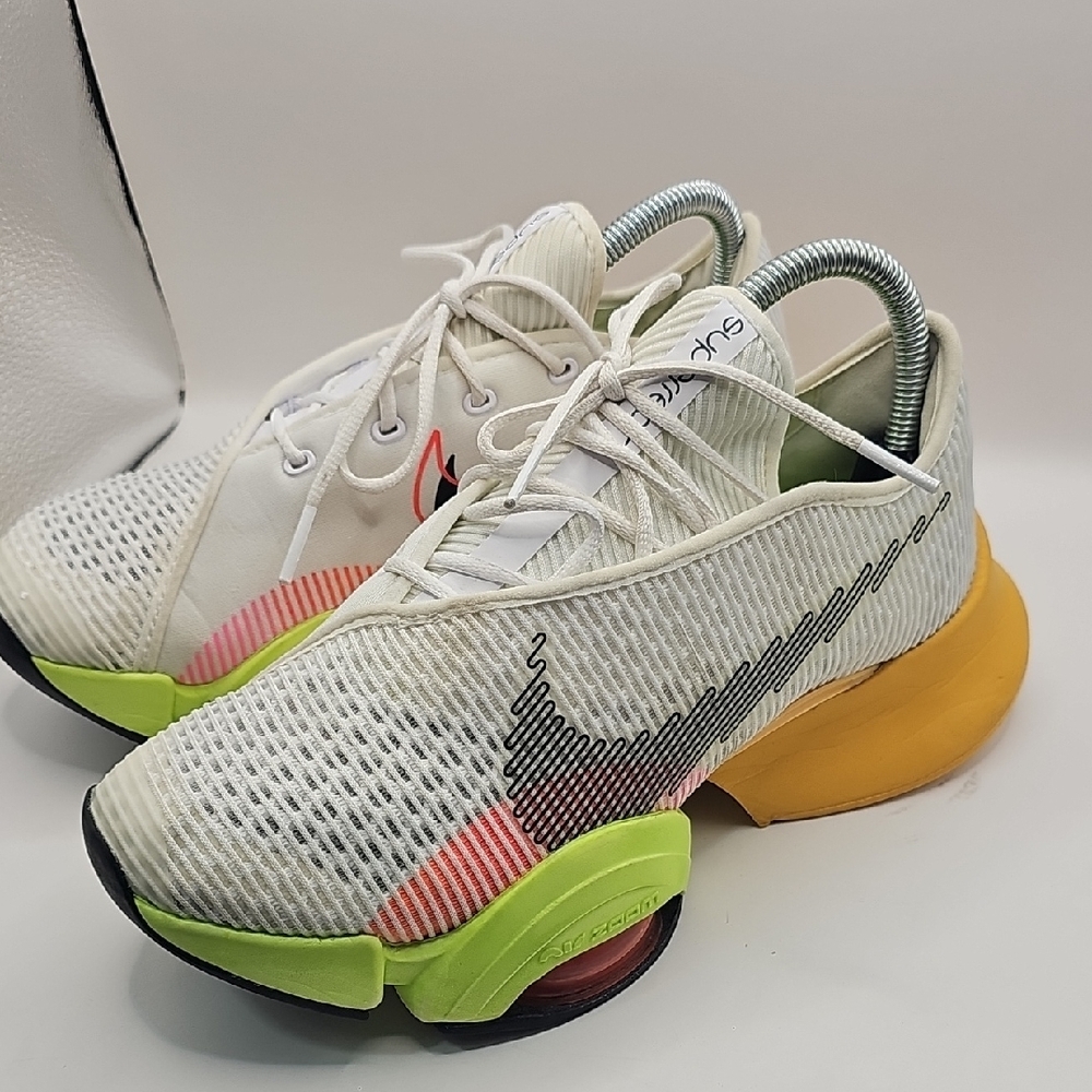 Nike White and Multicolor Athletic Shoes - Picture 2 of 10